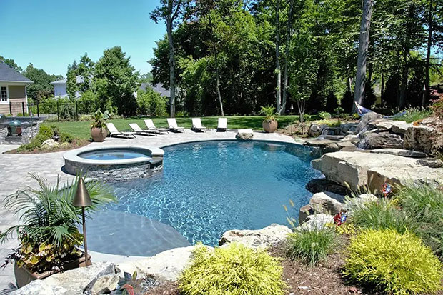 Naturalistic Pool Design