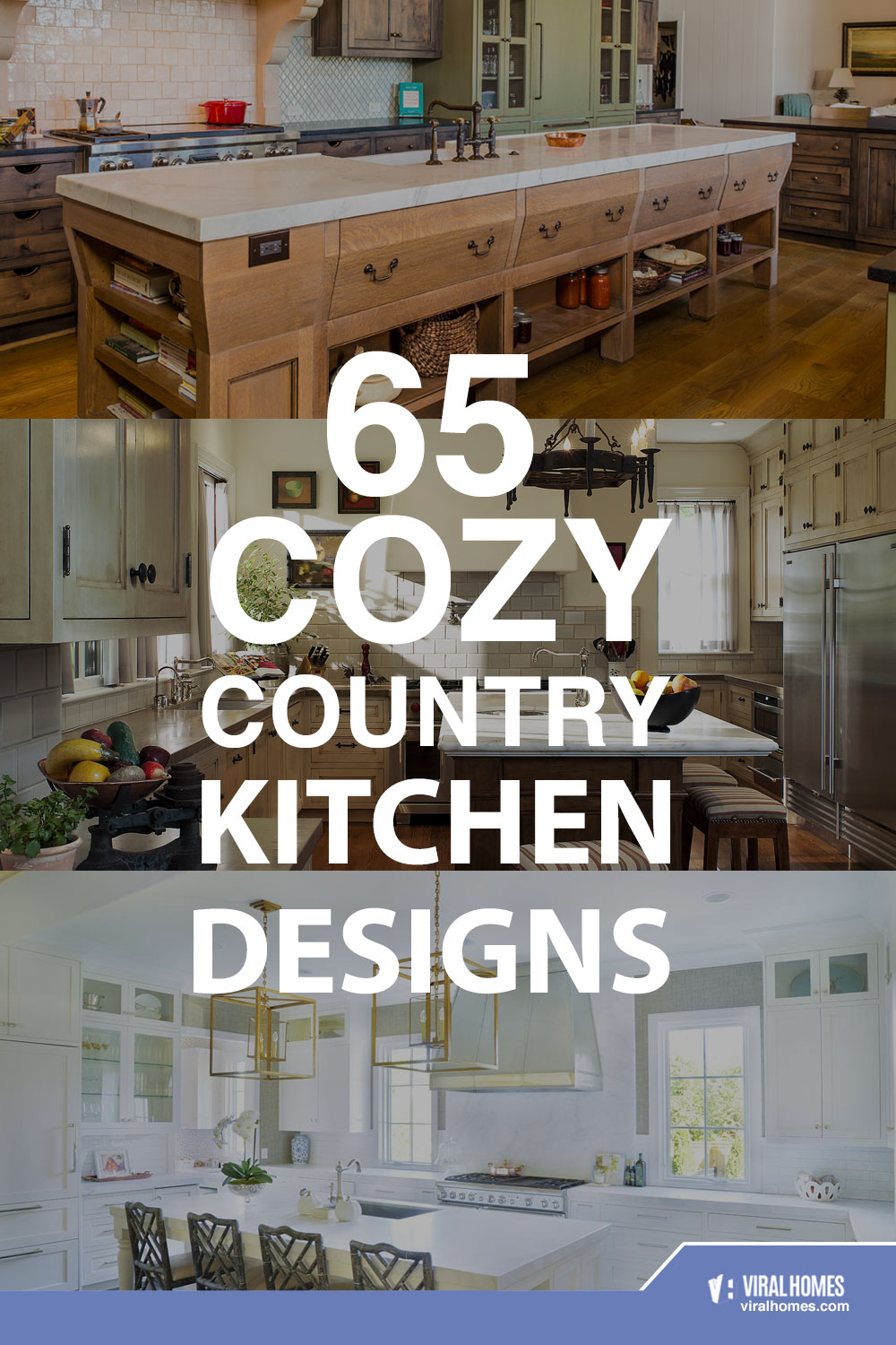 Cozy Country Kitchen Designs for the Home Cooks