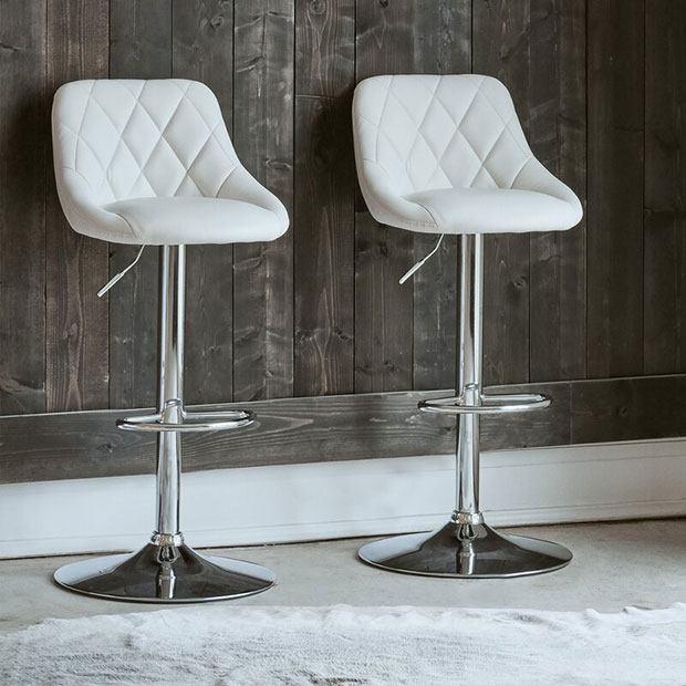 Altamonte Swivel Adjustable Height Bar Stool