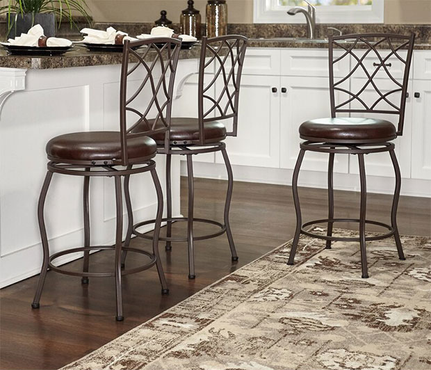 Arielle Adjustable Height Bar Stool