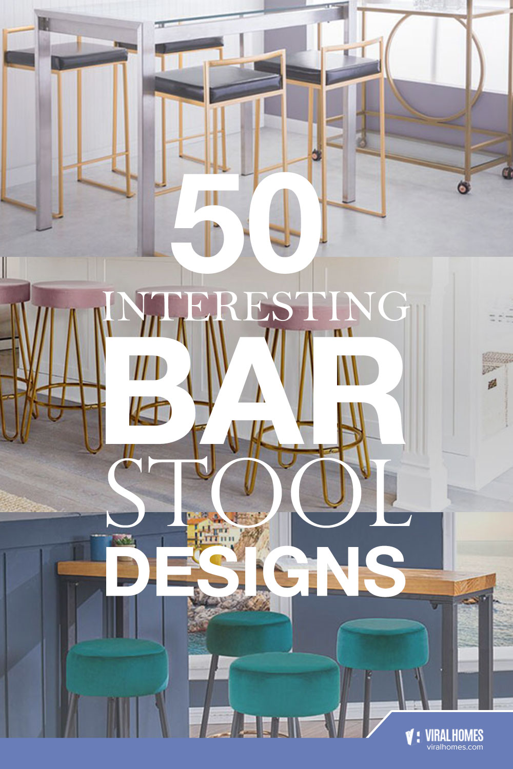 Interesting Bar Stool Designs For A Chic Kitchen