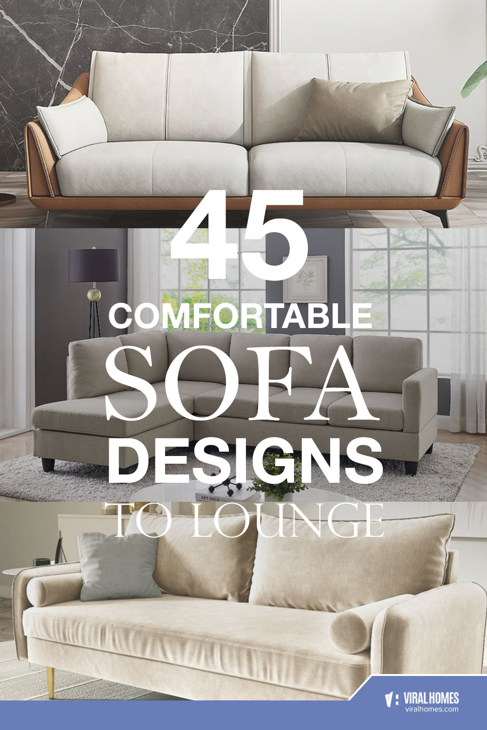 Comfortable Sofa Designs to Lounge Around