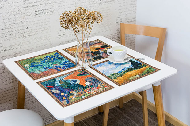 Vincent van Gogh placemats set of 6 pcs