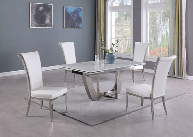 Mandeville Extendable Pedestal Dining Table