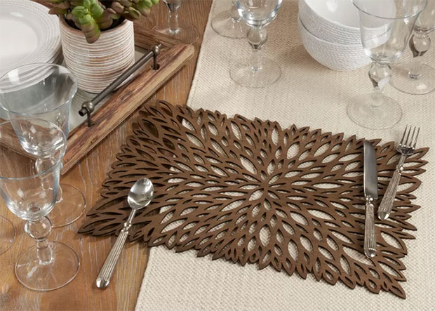 Laser Cut Design Placemat