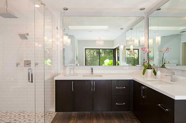 Glam Master Bath