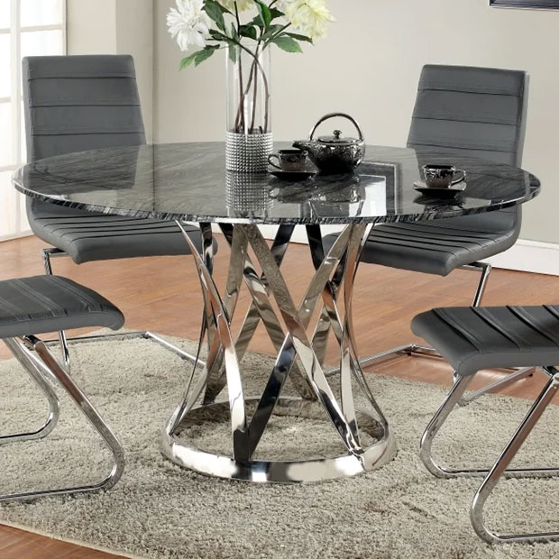 Janet 53.15'' Pedestal Dining Table