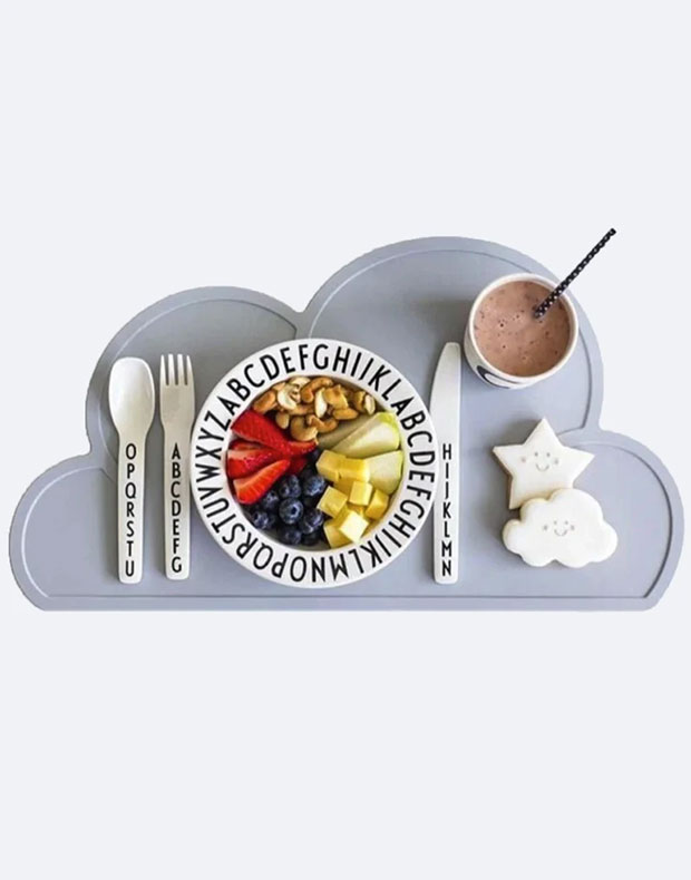 Cloud Shaped Silicone Placemat
