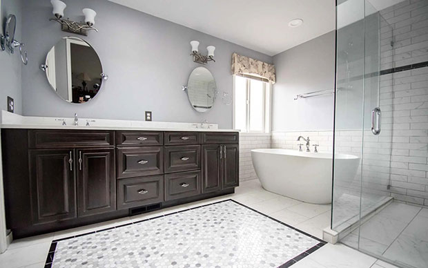 Elegant Master Bathroom