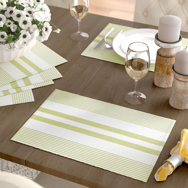 Newlyn 6 Piece Cotton Placemat Set