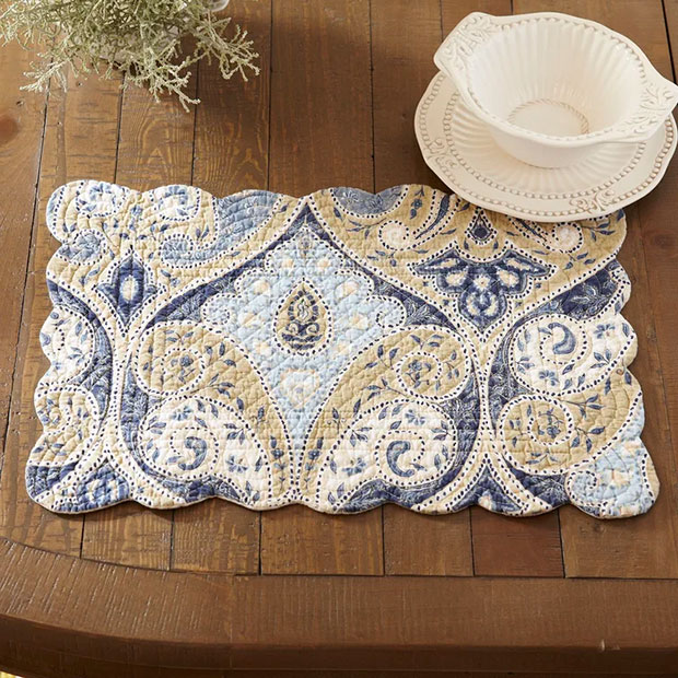 Dones 6 Piece Cotton Placemat Set