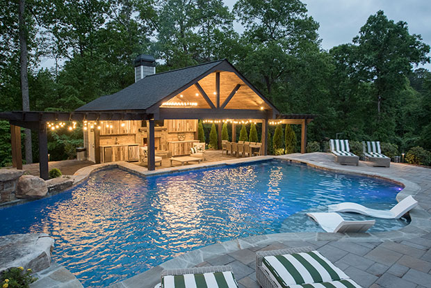 Luxury Pool Cabana