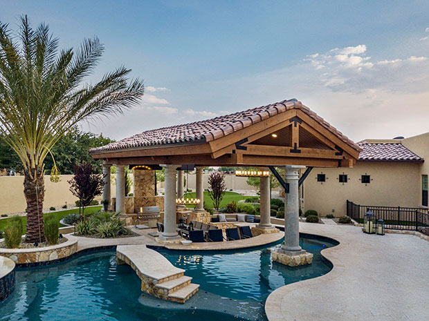 Resort Level Luxury Pool + Outdoor Kitchen