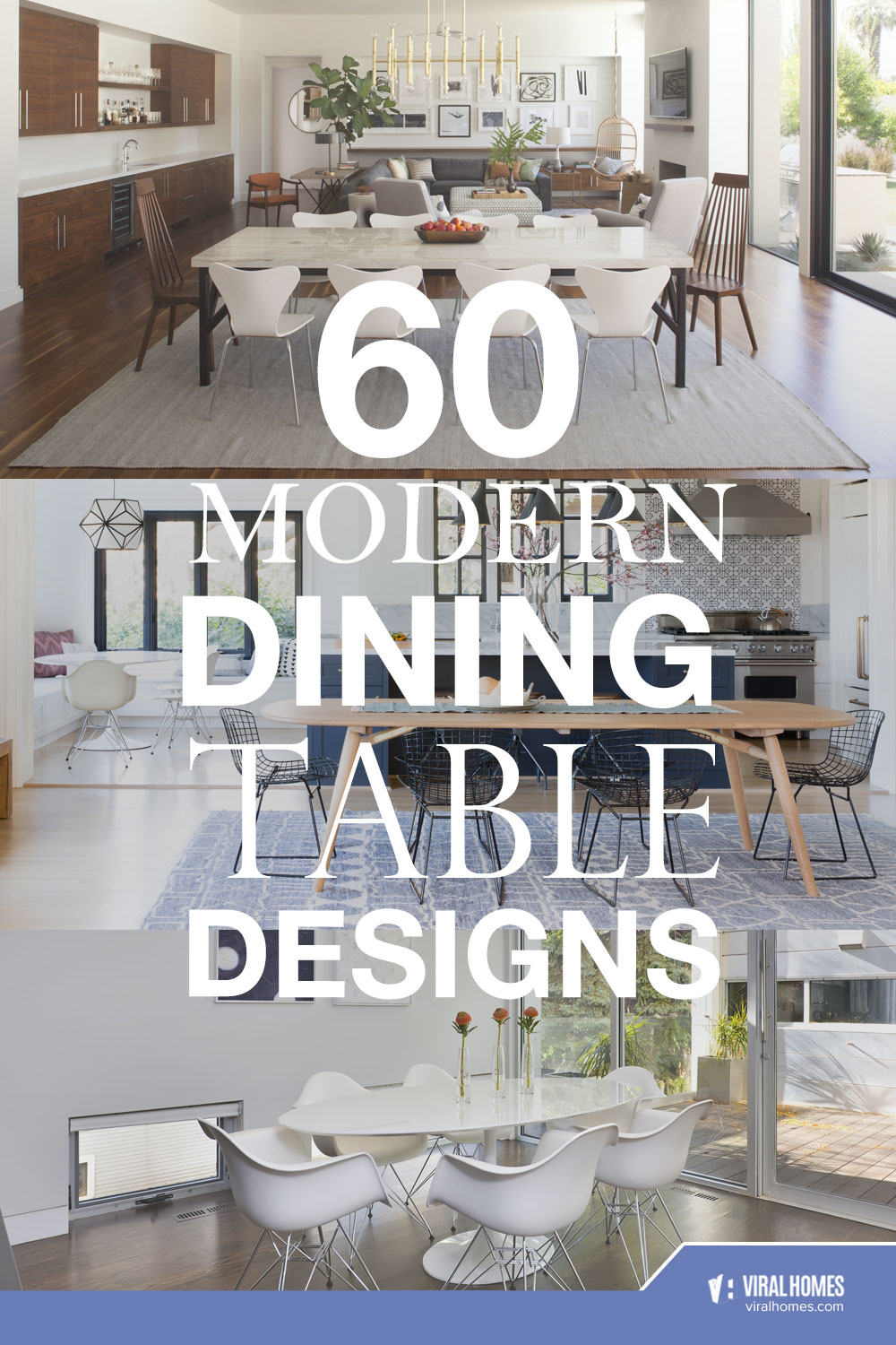 Awesome Modern Dining Table Designs You'll Want for Your Home