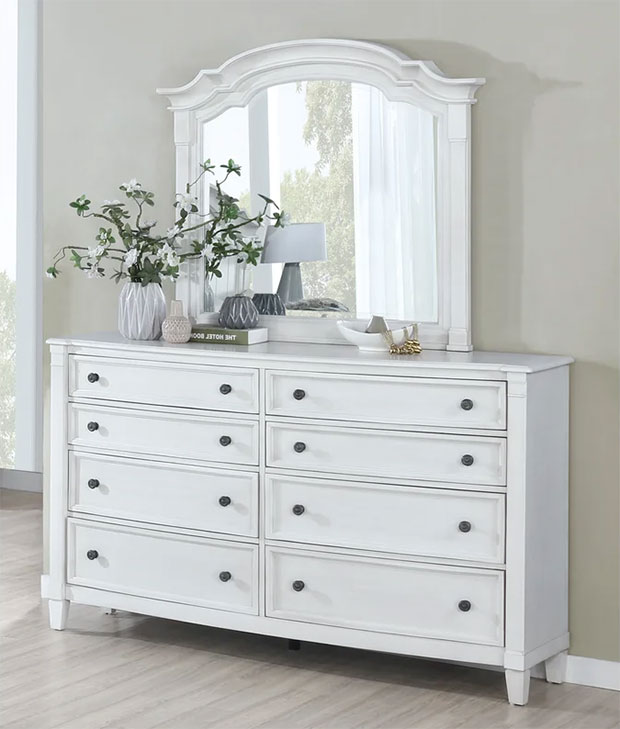 Alarik 6 Drawer W with Mirror