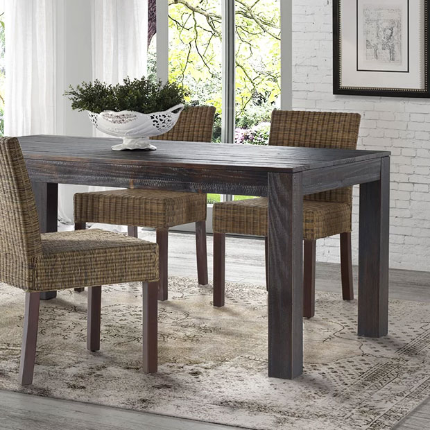 Montauk Pine Solid Wood Dining Table