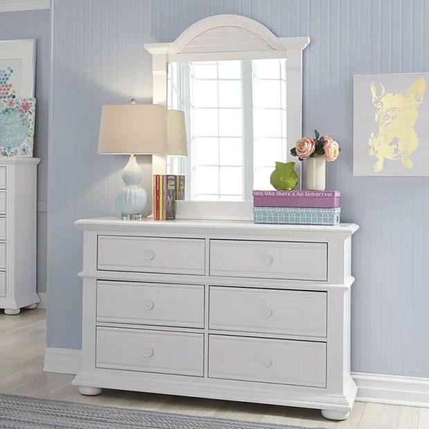 45 Gorgeous White Dresser With Mirror To Complement Your Interior ...