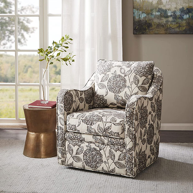 Madison Park Brianne Swivel Chair