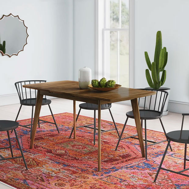 Winona Butterfly Leaf Dining Table