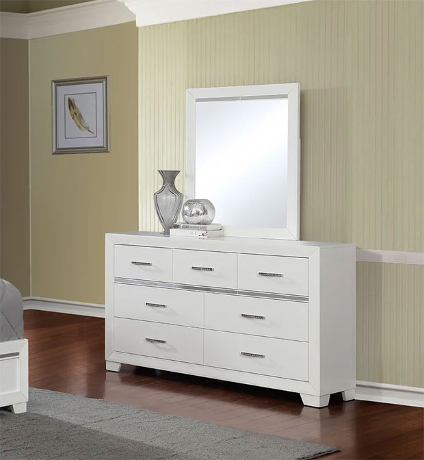 45 Gorgeous White Dresser With Mirror To Complement Your Interior ...