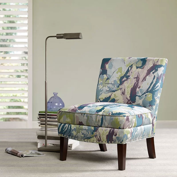 Lillianna Wide Slipper Chair