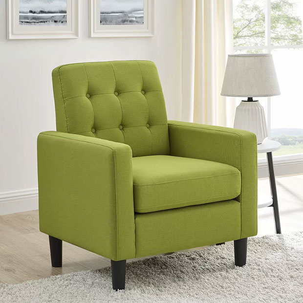 Tibbie Wide Tufted Armchair