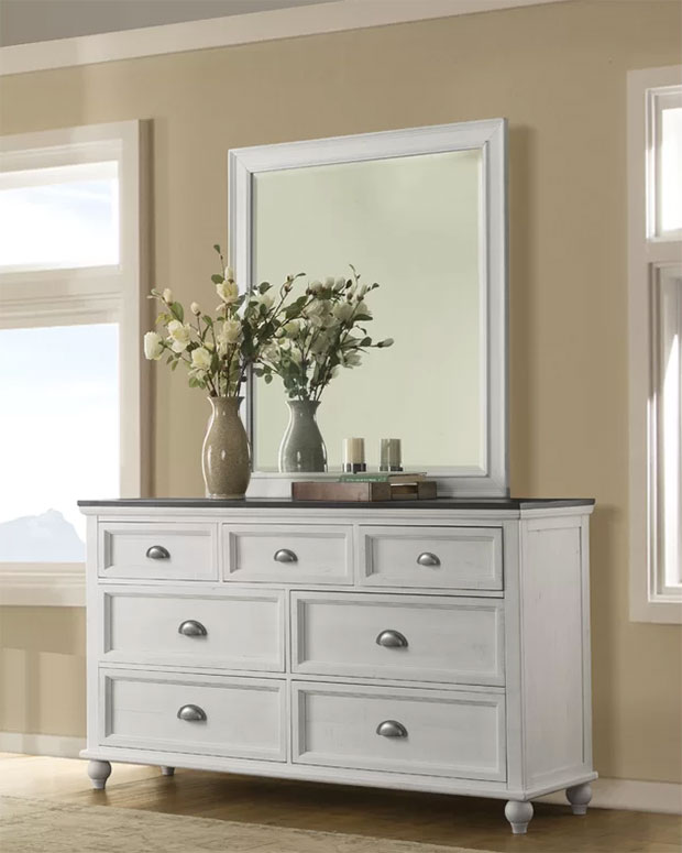 45 Gorgeous White Dresser With Mirror To Complement Your Interior ...