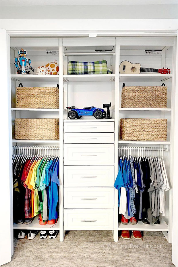 35 Closet Storage Ideas To Add More Space For Your Stuff - Viral Homes