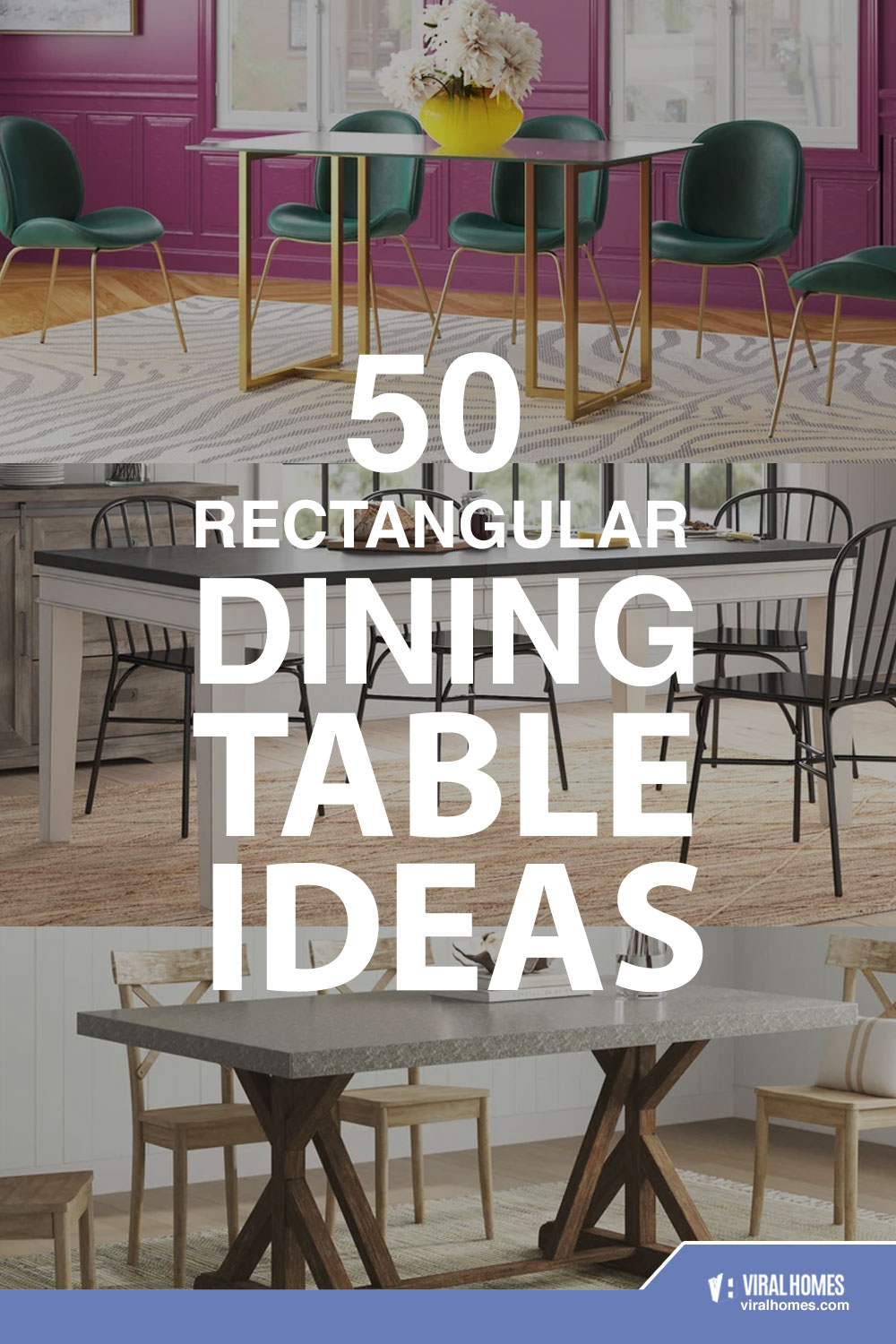 Rectangular Dining Table Ideas for the Classy Homemaker