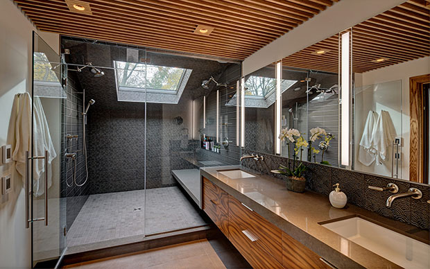 Modern Spa-Like Master Bath