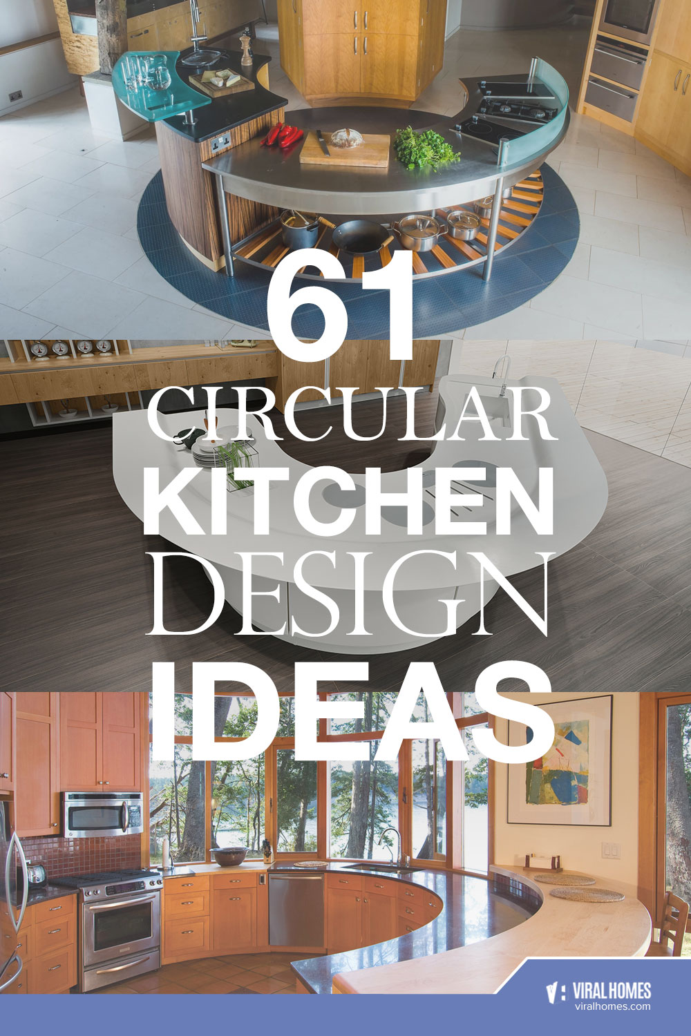 Cool Circular Kitchen Ideas for the Creative Homemakers