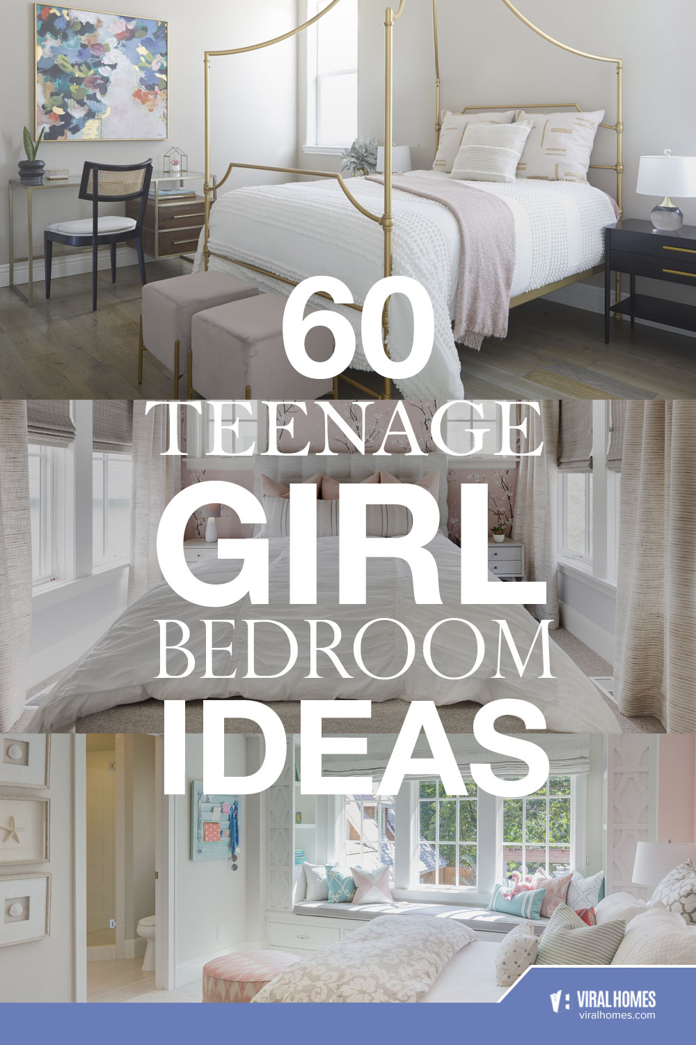 60 Teenage Girl Bedroom Ideas for the Young Adult - Viral Homes