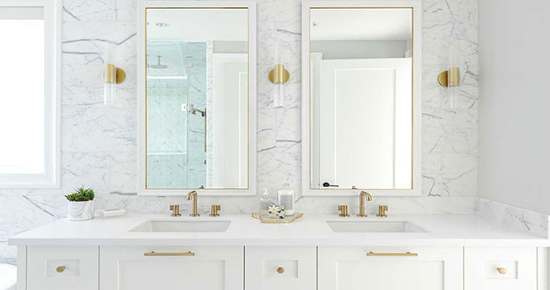 60 Lovely Bathroom Mirror Ideas to Accessorize your Bath - Viral Homes