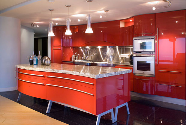 65 High Gloss Kitchen Cabinets for a Sleek Look - Viral Homes