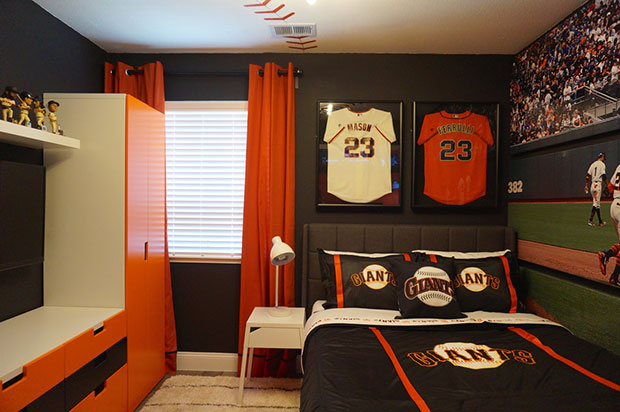 SF Giants Teenage Room