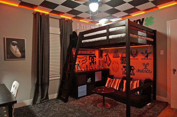 60 Teenage Boy Bedroom Ideas That They'll Love - Viral Homes