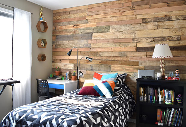 Modern Rustic Teen Room