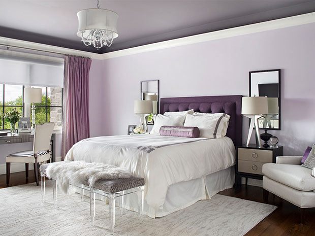 60 Purple Bedroom Ideas for a Chic and Royal Look - Viral Homes