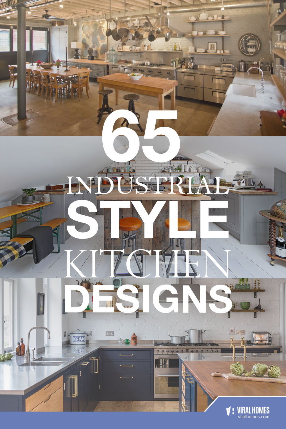 Industrial Style Kitchen For A Unique Home