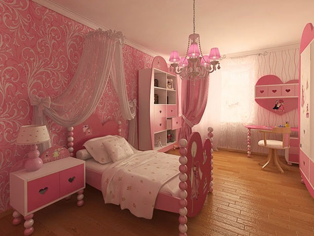 Pink Girl Room