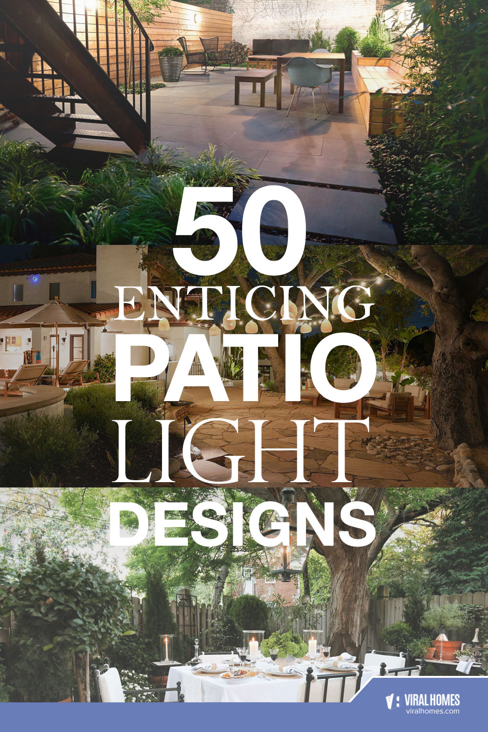 Enticing Patio Light Designs For Safety and Aesthetics