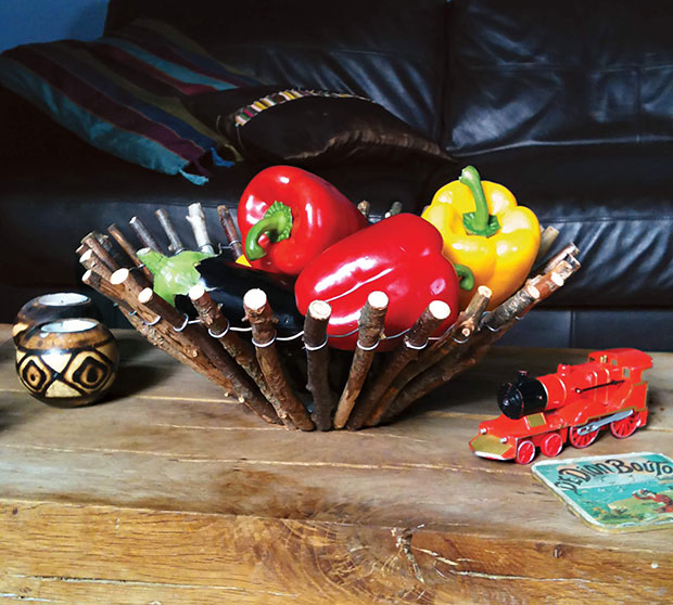 Rustic Fruit Bowl