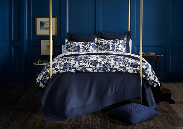 Bold & Blue Bedroom