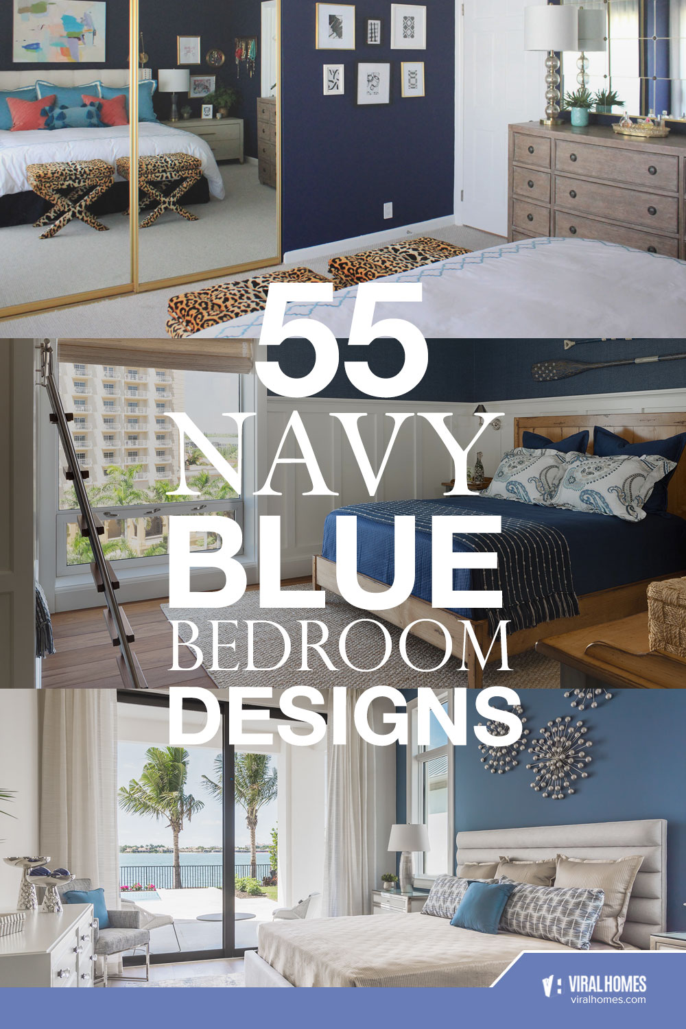 Navy Blue Bedroom Ideas for the Confident and Powerful
