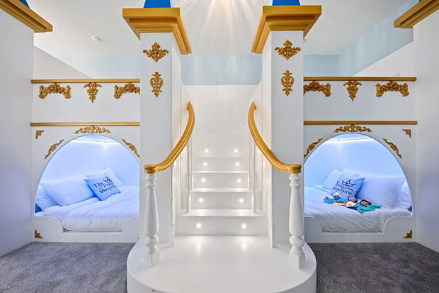 Magical Vacation Princess Bedroom