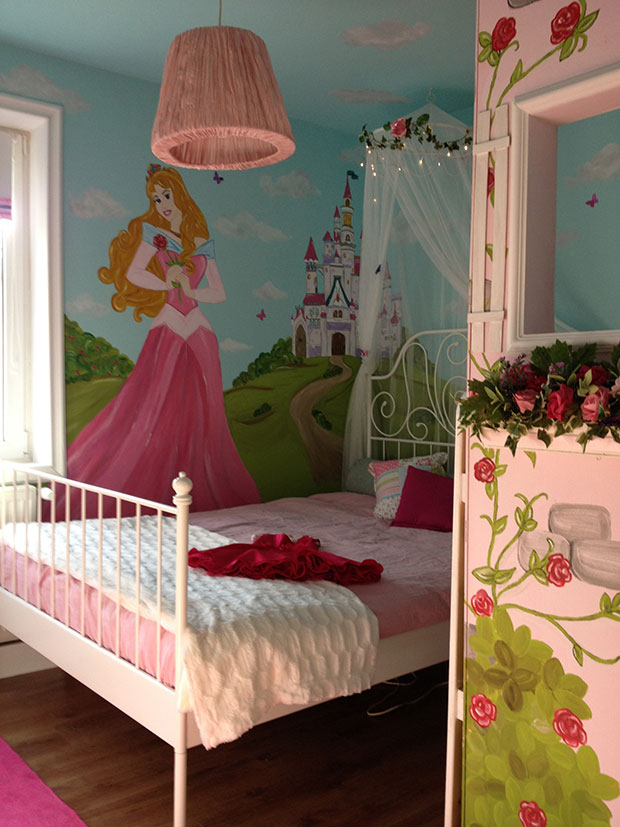 Princess Themed Girl's Room
