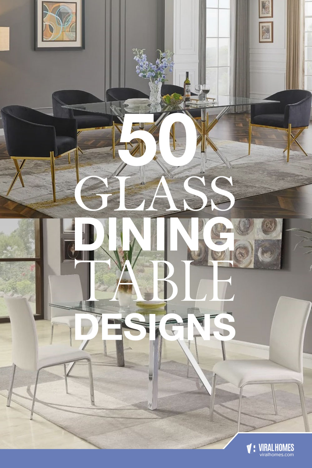 50 Glass Dining Table Designs For A Classy Dining Room - Viral Homes