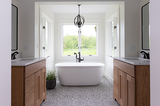 Modern Farmhouse Bathroom